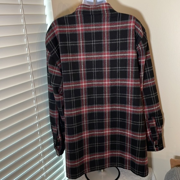 AVENUE Wool Lined Flannel Long Sleeve Size 14/16 - Picture 6 of 10